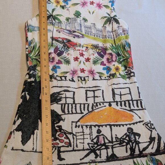 Desigual Anna Laura S Summer City Tropical Print Dress - Picture 8 of 13